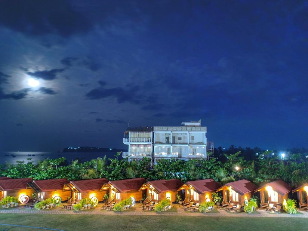 Zahrada ubytování JKAB Beach Resort