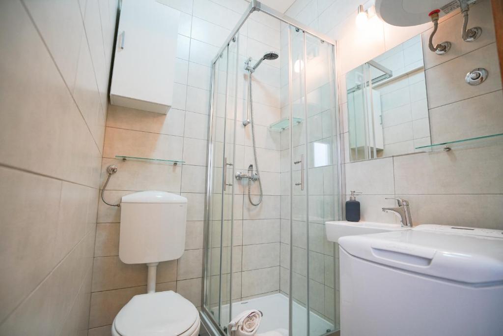 Kúpeľňa v ubytovaní Apartment Nicol