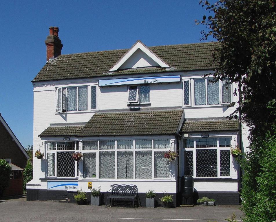 The building where the guesthouse is located 