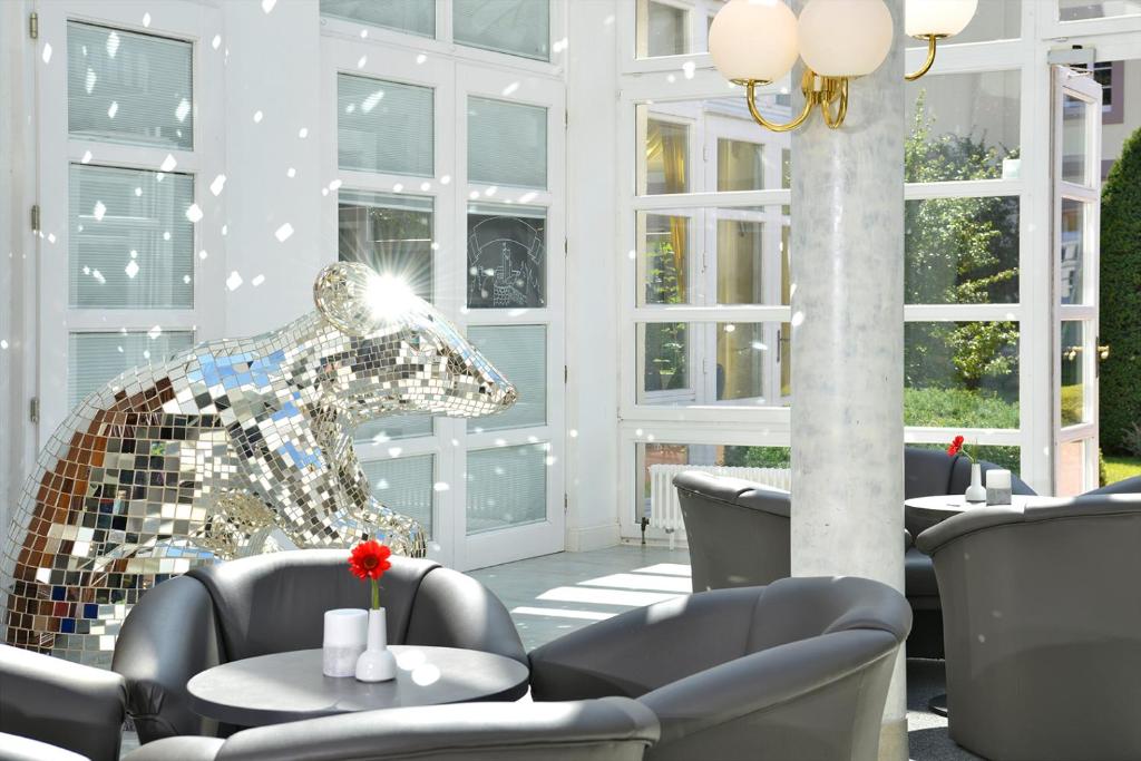 Posezení v ubytování Hotel Stadt Hameln