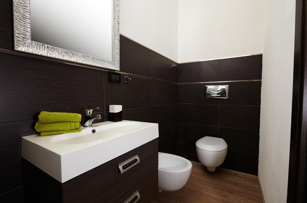 Koupelna v ubytování B&B La Bouganville