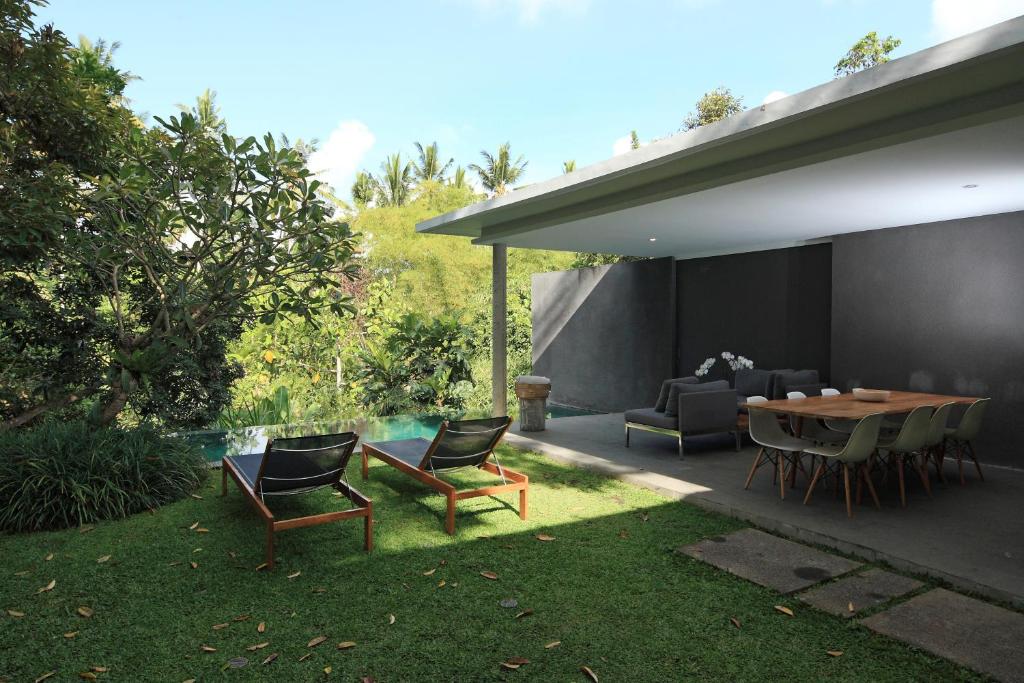 Zahrada ubytování Aria Villas Ubud