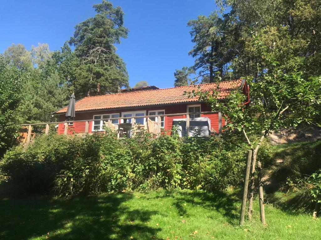Zahrada ubytování Fishermans cabin