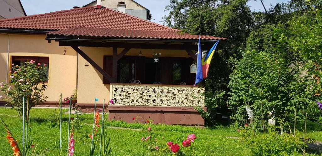 Zahrada ubytování La Mihai