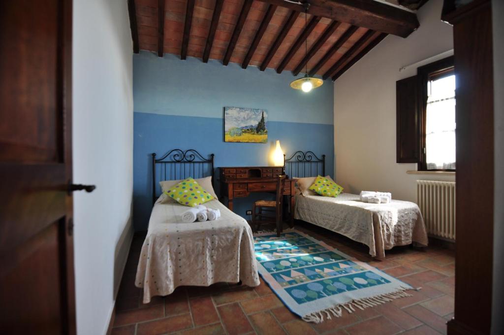 Postel nebo postele na pokoji v ubytování Linearis Holiday House
