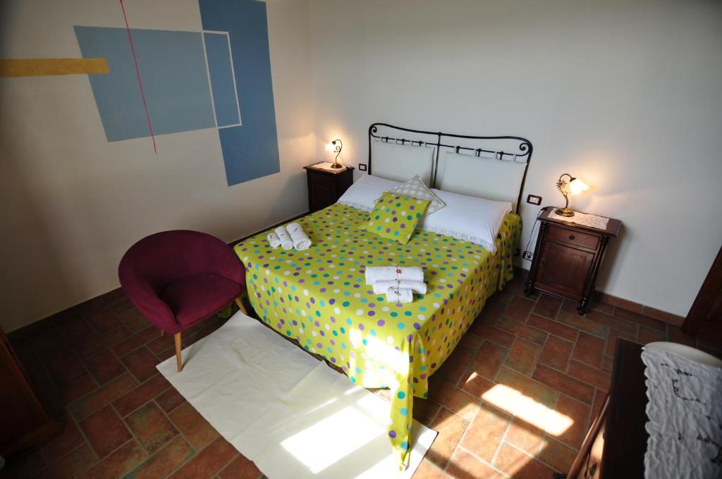 Postel nebo postele na pokoji v ubytování Linearis Holiday House