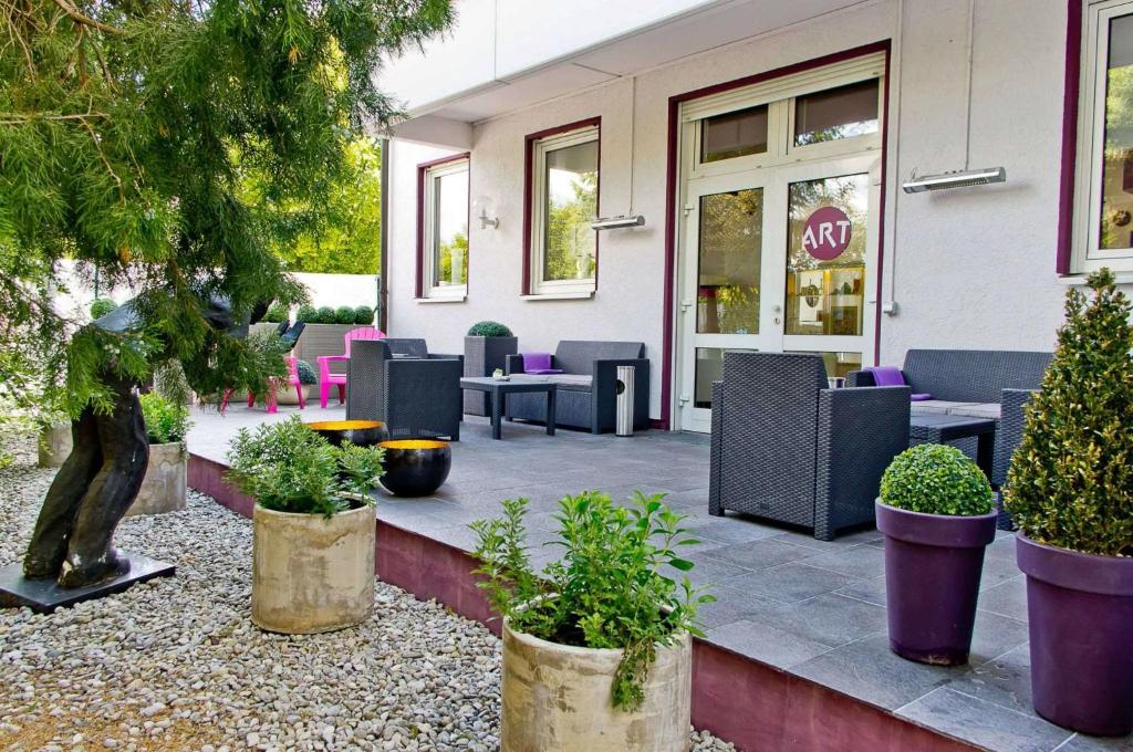 Zahrada ubytování Arthotel ANA Style Augsburg