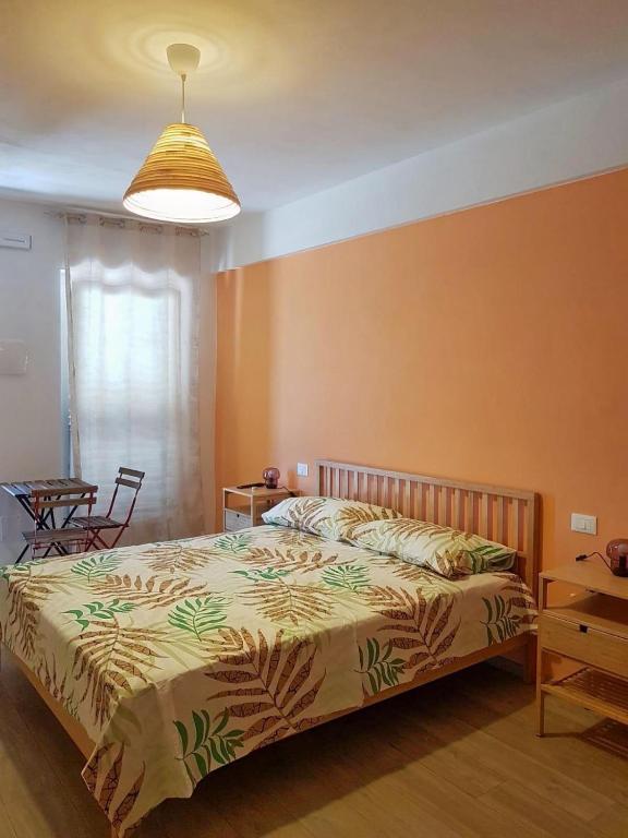 Łóżko lub łóżka w pokoju w obiekcie Agriturismo La Costa dei Trabocchi
