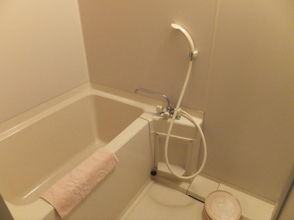 Koupelna v ubytování Akakura Wakui Hotel