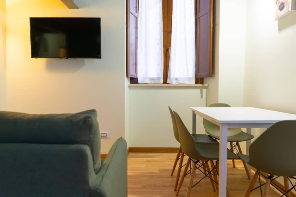 TV a/nebo společenská místnost v ubytování Casa il sogno di Beatrice