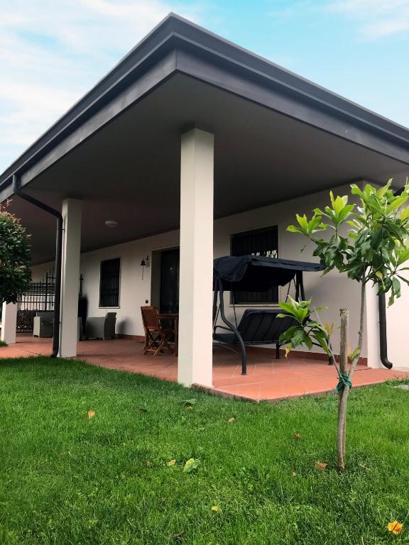 Zahrada ubytování casa TRE19
