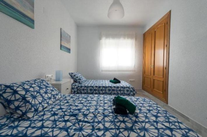 Postel nebo postele na pokoji v ubytování Villa gaviota