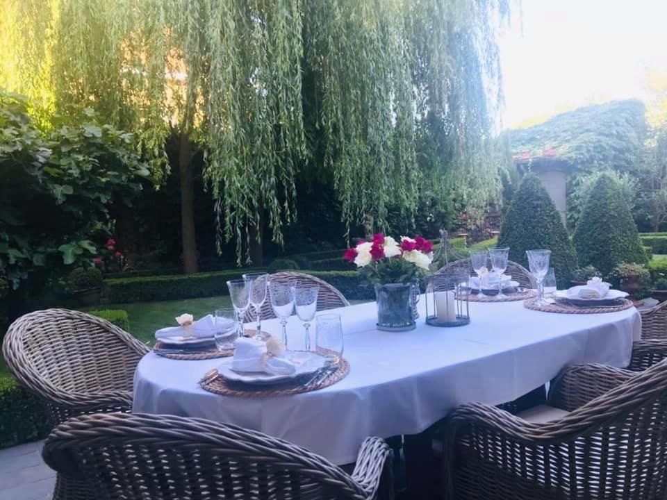 Zahrada ubytování B&B Le Cloître St Joseph