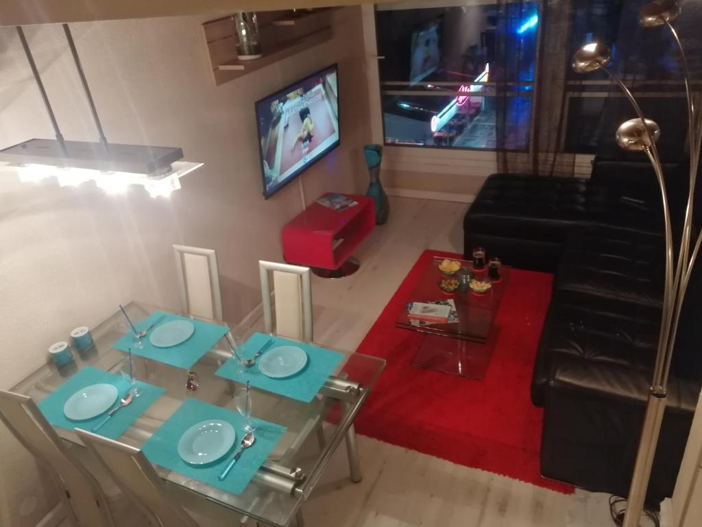 Khu vực ghế ngồi tại Pamela Sea Lodge Cap d Agde