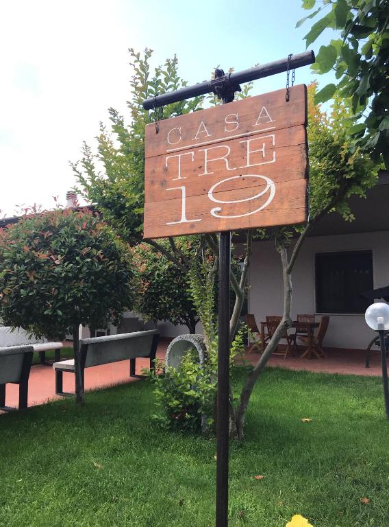 Zahrada ubytování casa TRE19