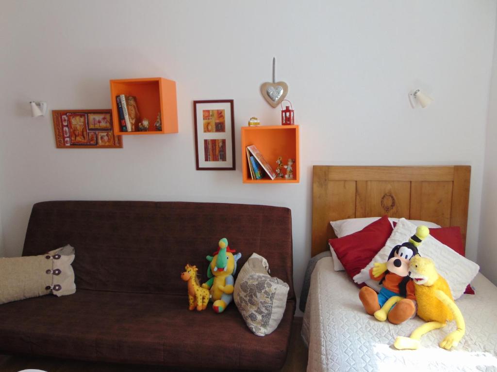 Postel nebo postele na pokoji v ubytování Apartments Petra