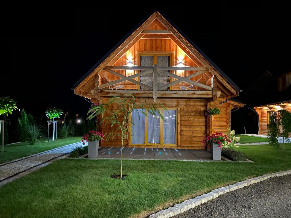 Zahrada ubytování Bajkowe Domki