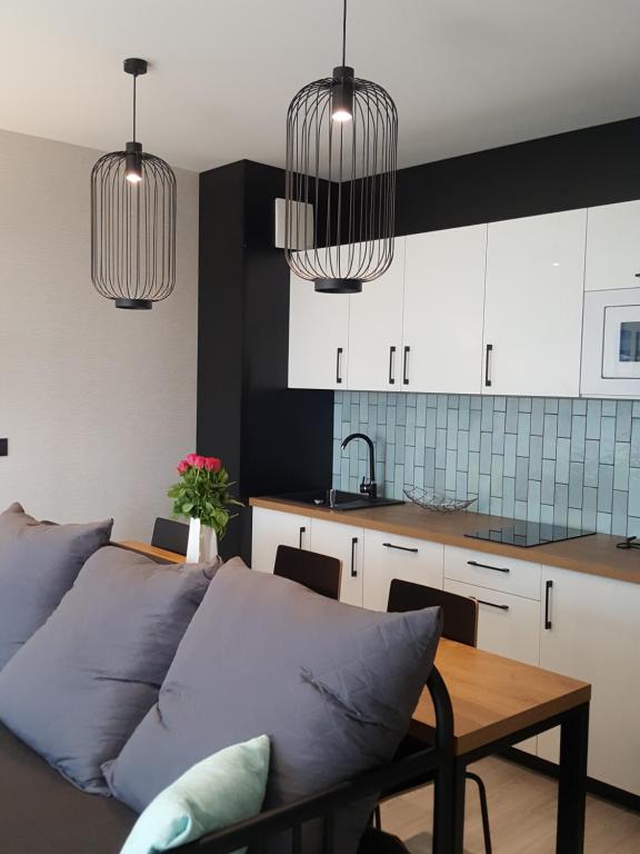 Posedenie v ubytovaní Apartament Bel Mare D 411