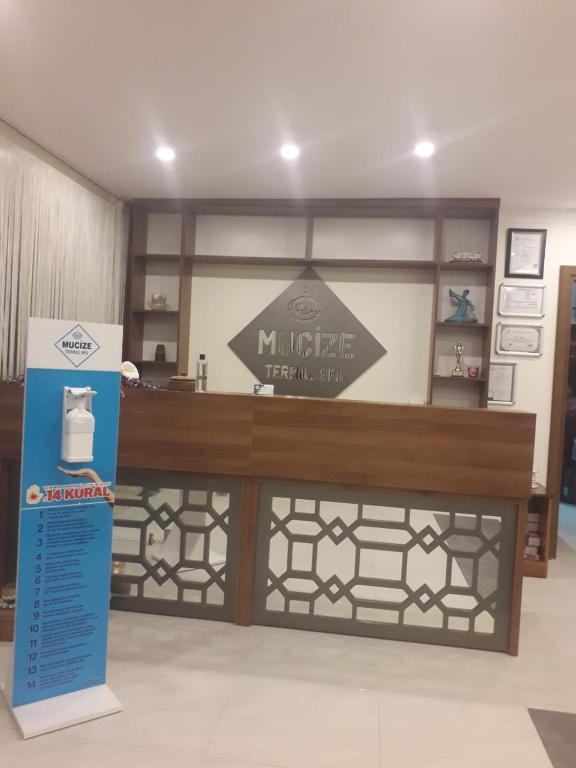 Vstupní hala nebo recepce v ubytování Mucize Termal Spa