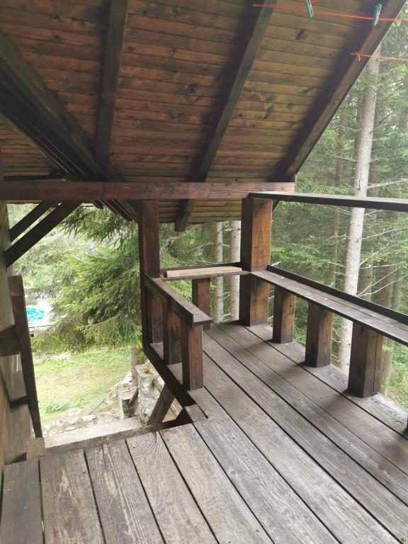 Balkón nebo terasa v ubytování Apartman Bugar