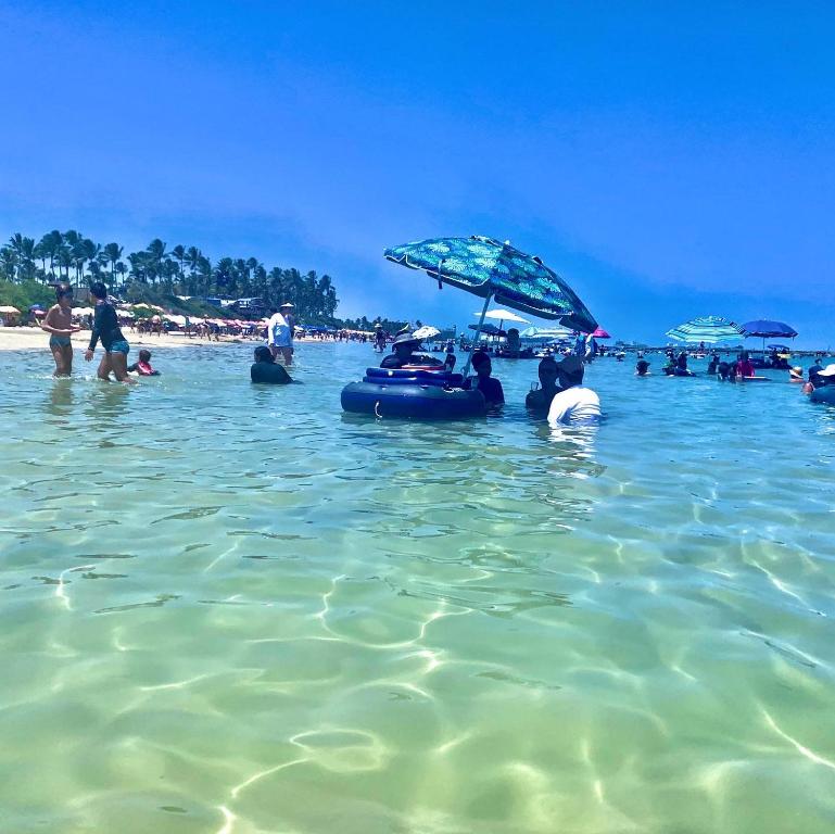  Aquazul Flat - Flat Maravilhoso em Porto de Galinhas (Limpíssimo e Aconchegante)