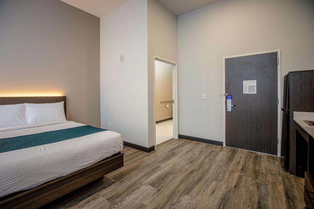 Postel nebo postele na pokoji v ubytování Motel 6 North Platte - East