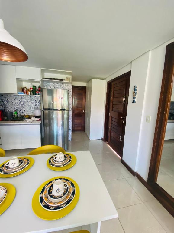  Flat beira mar de Carneiros 2 quartos