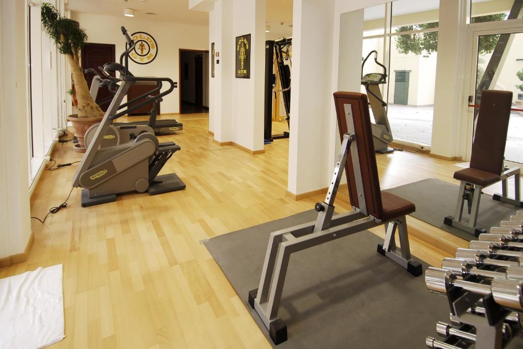 Fitness centrum a/nebo fitness zařízení v ubytování Park Hotel Ripaverde