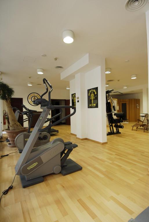 Fitness centrum a/nebo fitness zařízení v ubytování Park Hotel Ripaverde