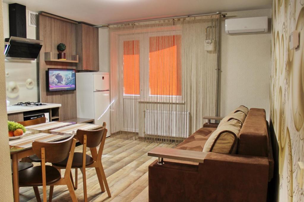 TV a/nebo společenská místnost v ubytování Molex Apartments 3