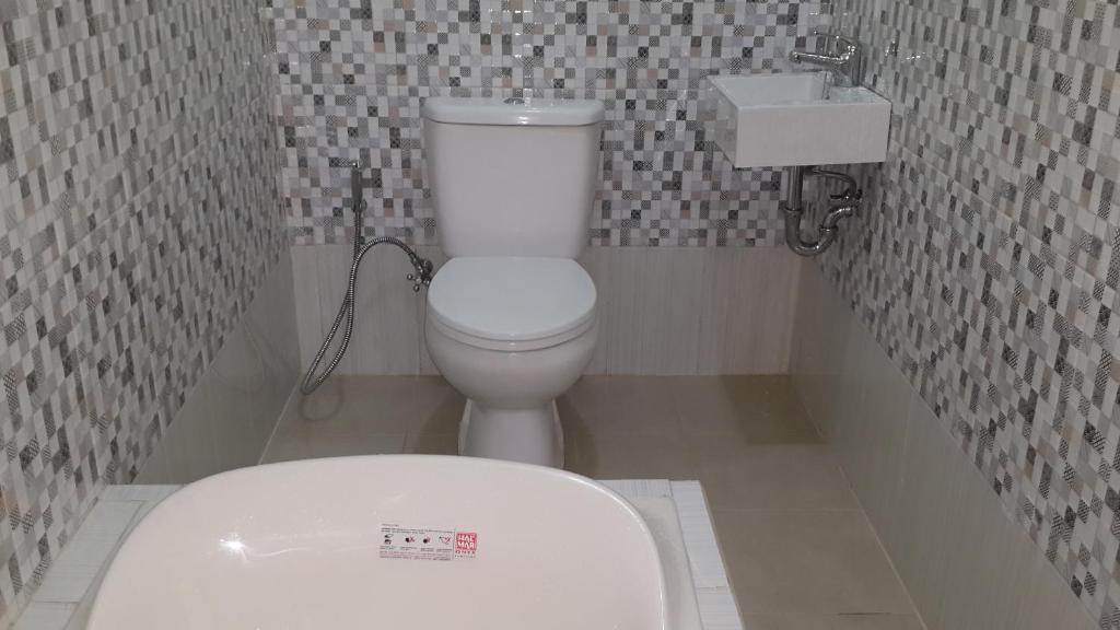 Koupelna v ubytování Jepun Bali hotel negara