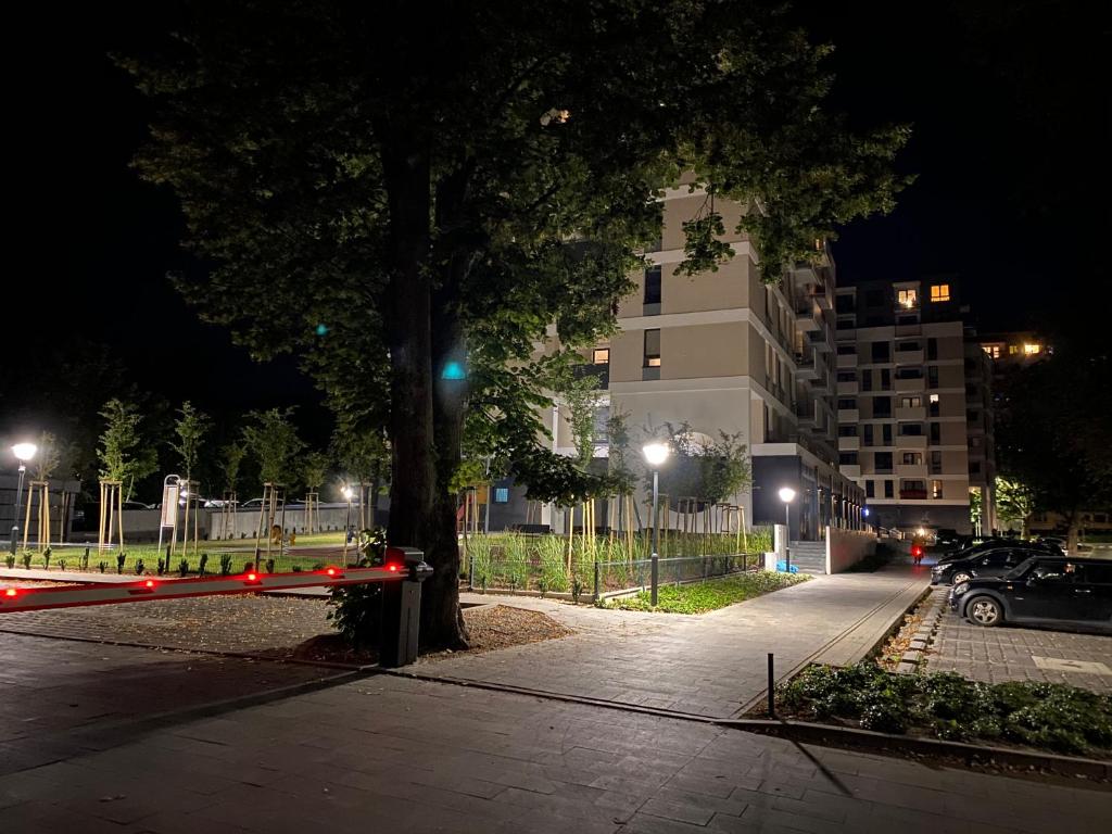 Zahrada ubytování Rodzinny Apartament Platany Centrum
