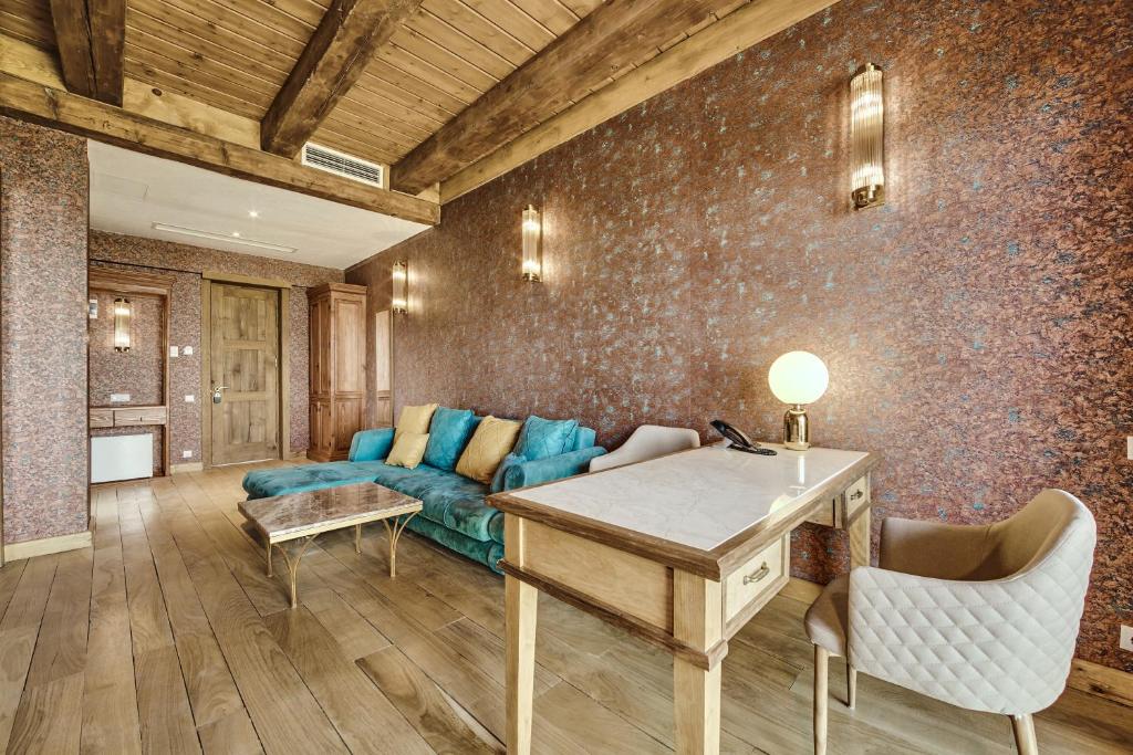 Posezení v ubytování Ampelo Resort