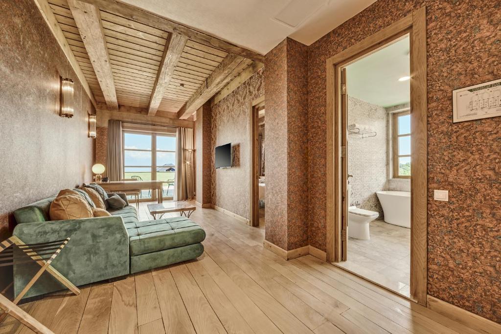 Posezení v ubytování Ampelo Resort