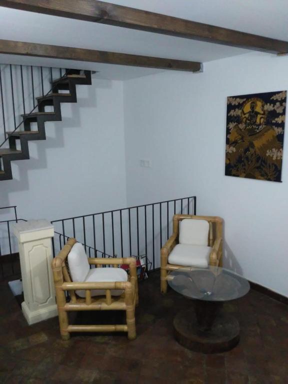 Posezení v ubytování B&B Piazza San Benedetto