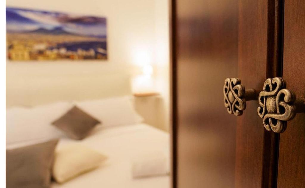 Posteľ alebo postele v izbe v ubytovaní Residenza san gennaro