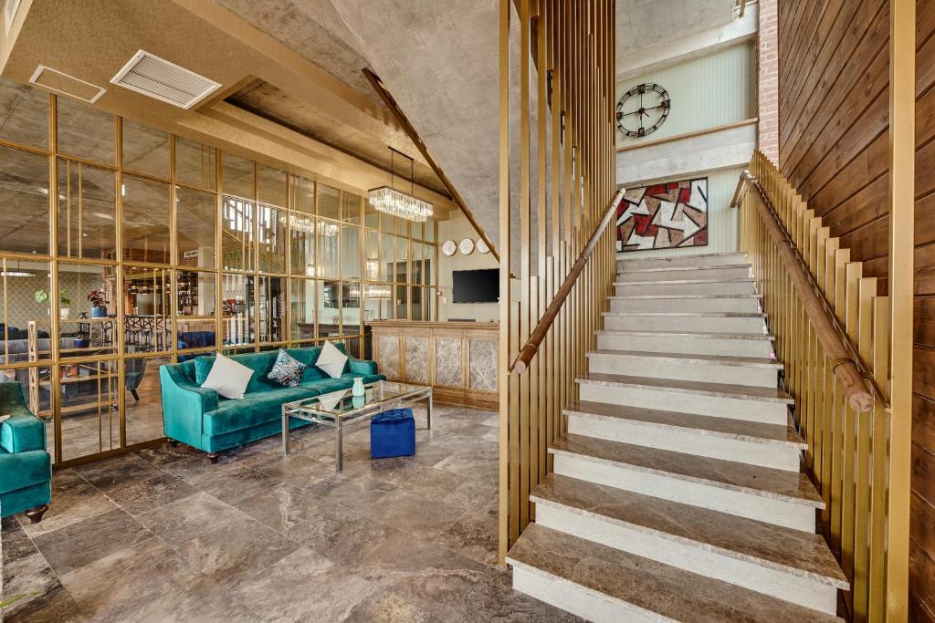 TV a/nebo společenská místnost v ubytování Ampelo Resort