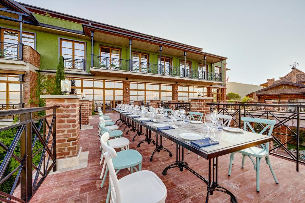 Balkón nebo terasa v ubytování Ampelo Resort