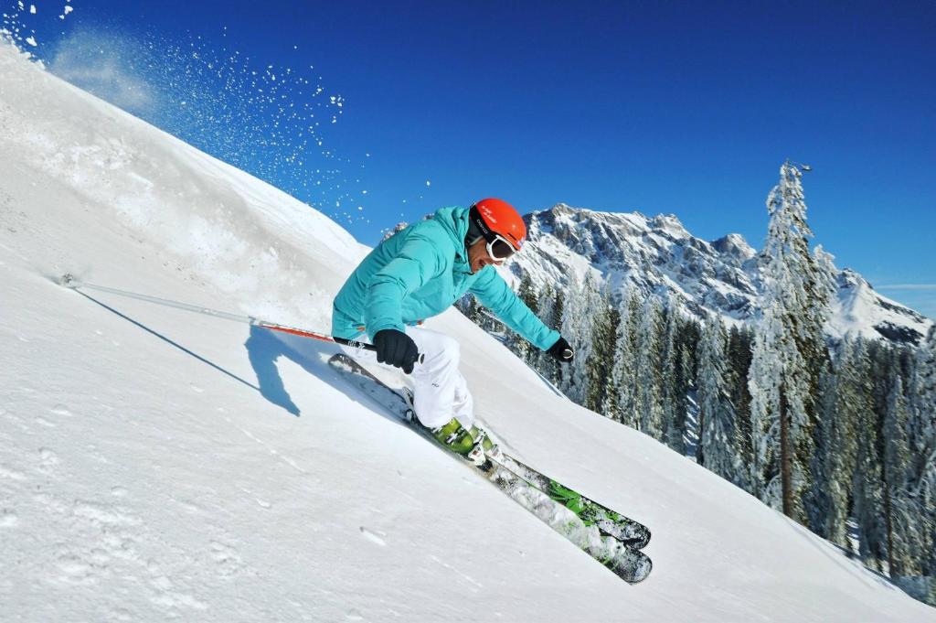 Skifahren im Hotel oder in der Nähe