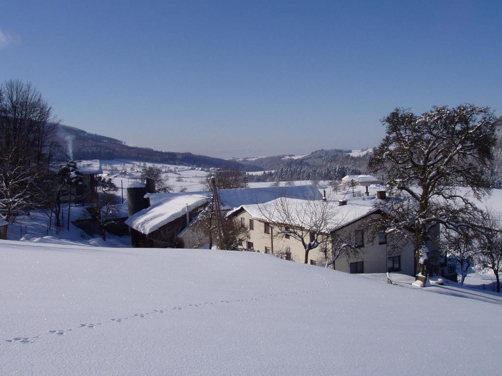 Bauernhof Waira v zimě