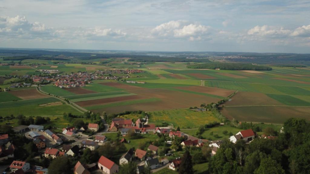 Příroda nedaleko farmy
