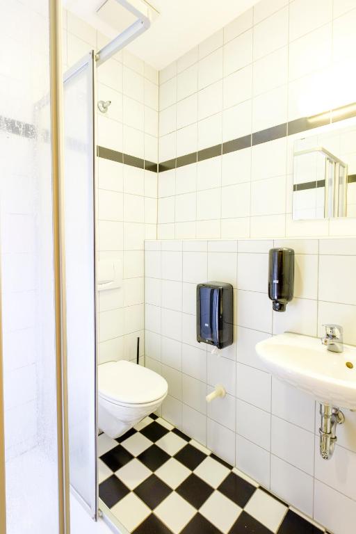 Koupelna v ubytování HI Hostel Jugendherberge Passau