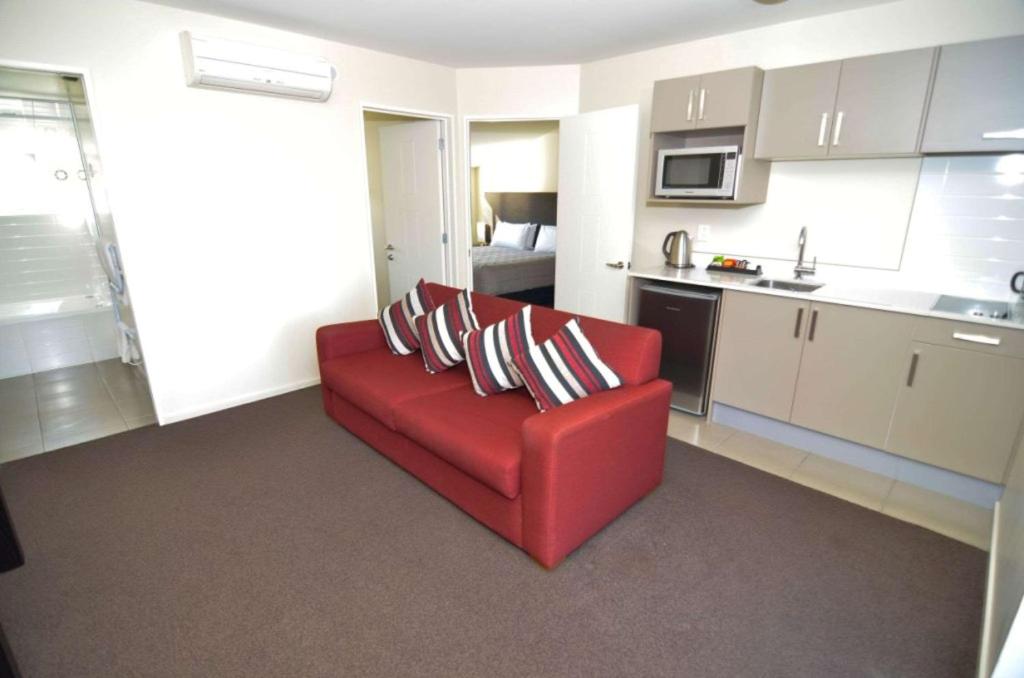 Kuchyň nebo kuchyňský kout v ubytování Quality Suites Amore