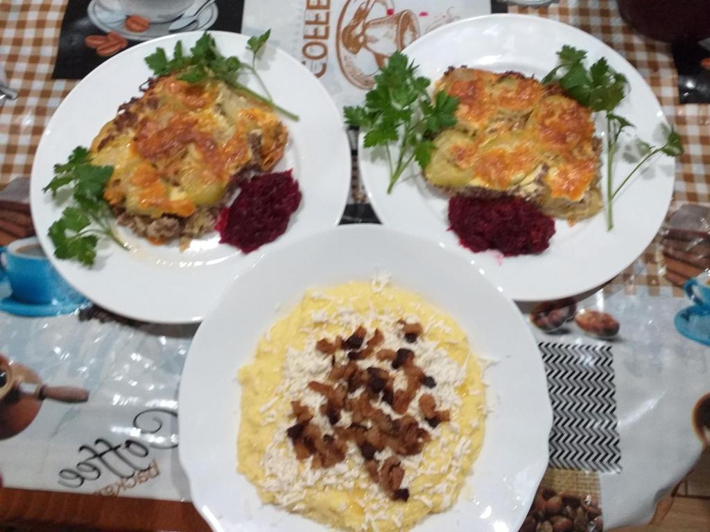 Jídlo v apartmánu nebo okolí