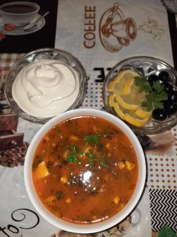 Jídlo v apartmánu nebo okolí