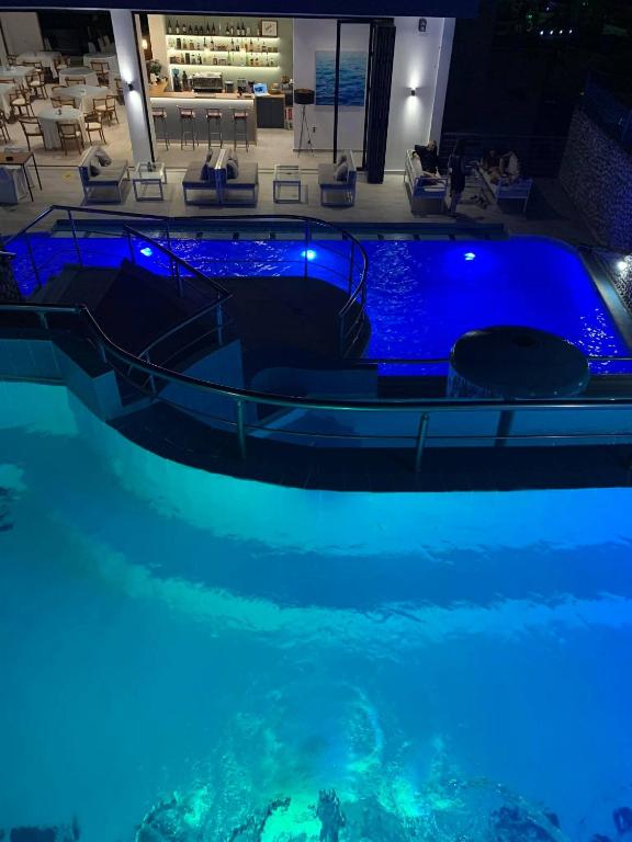 Bazén v ubytování Olympia Hotel nebo v jeho okolí