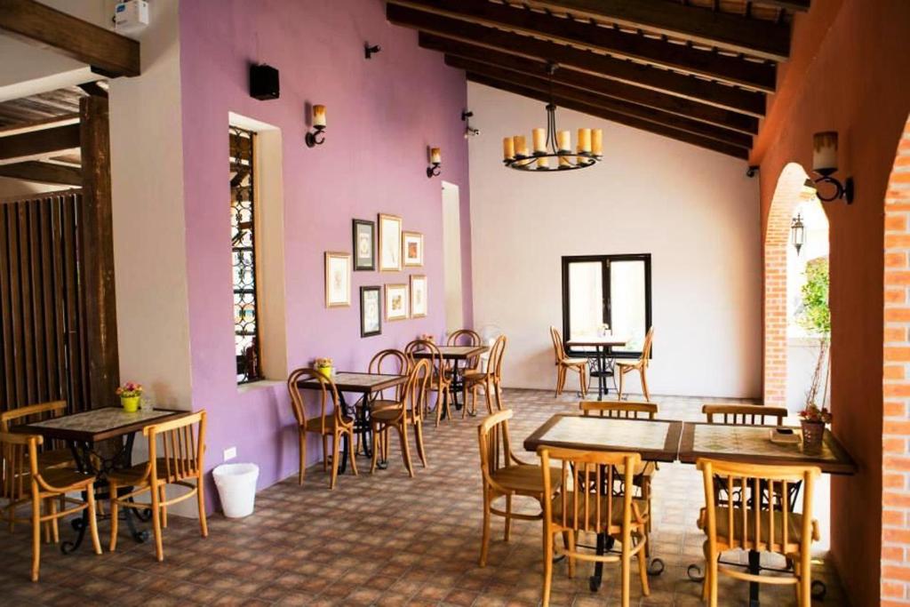 Restaurace v ubytování Hotel Toscana Trat
