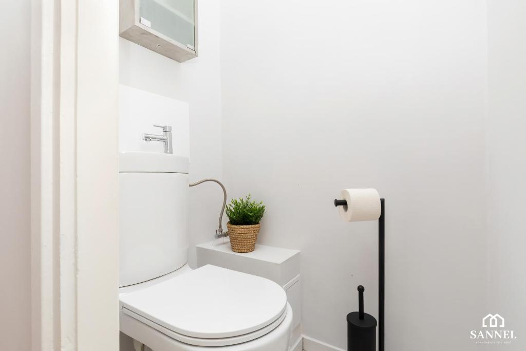 Kúpeľňa v ubytovaní Apartament Gryf w sercu Szczecina-SANNEL Apartments for rent