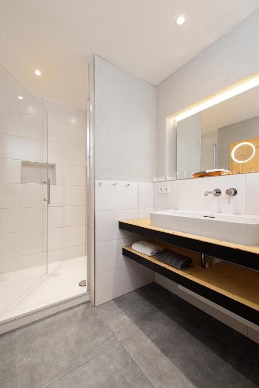 Koupelna v ubytování freistil Boutiquehotel