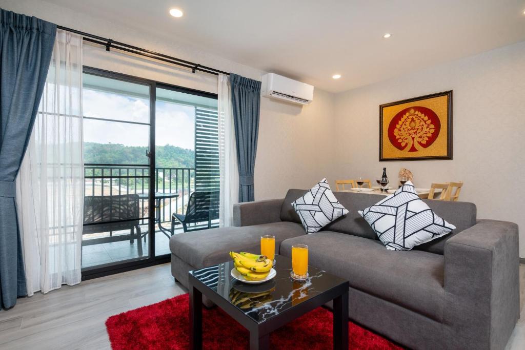 Posedenie v ubytovaní Luxury Apartment at Title Residencies Naiyang Beach